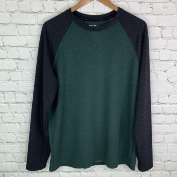 Orvis Other - New Orvis raglan style shirt deep green and gray Men's large soft embroidered XL